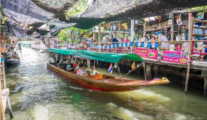 泰国7大水上市场游玩攻略 简介与交通指南