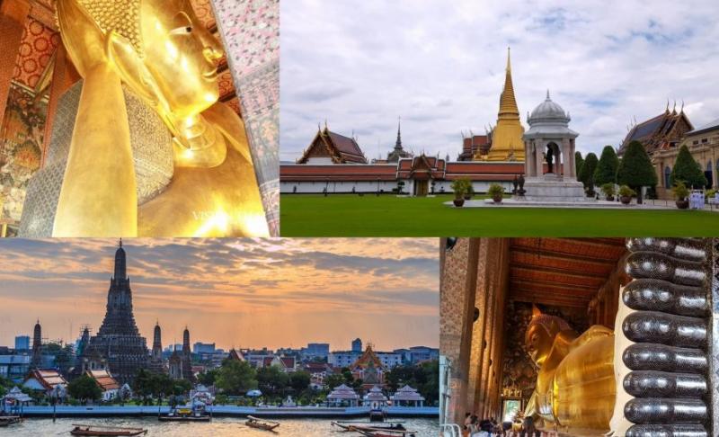 4大必访曼谷河岸景点：曼谷玉佛寺、大皇宫、黎明寺、卧佛寺